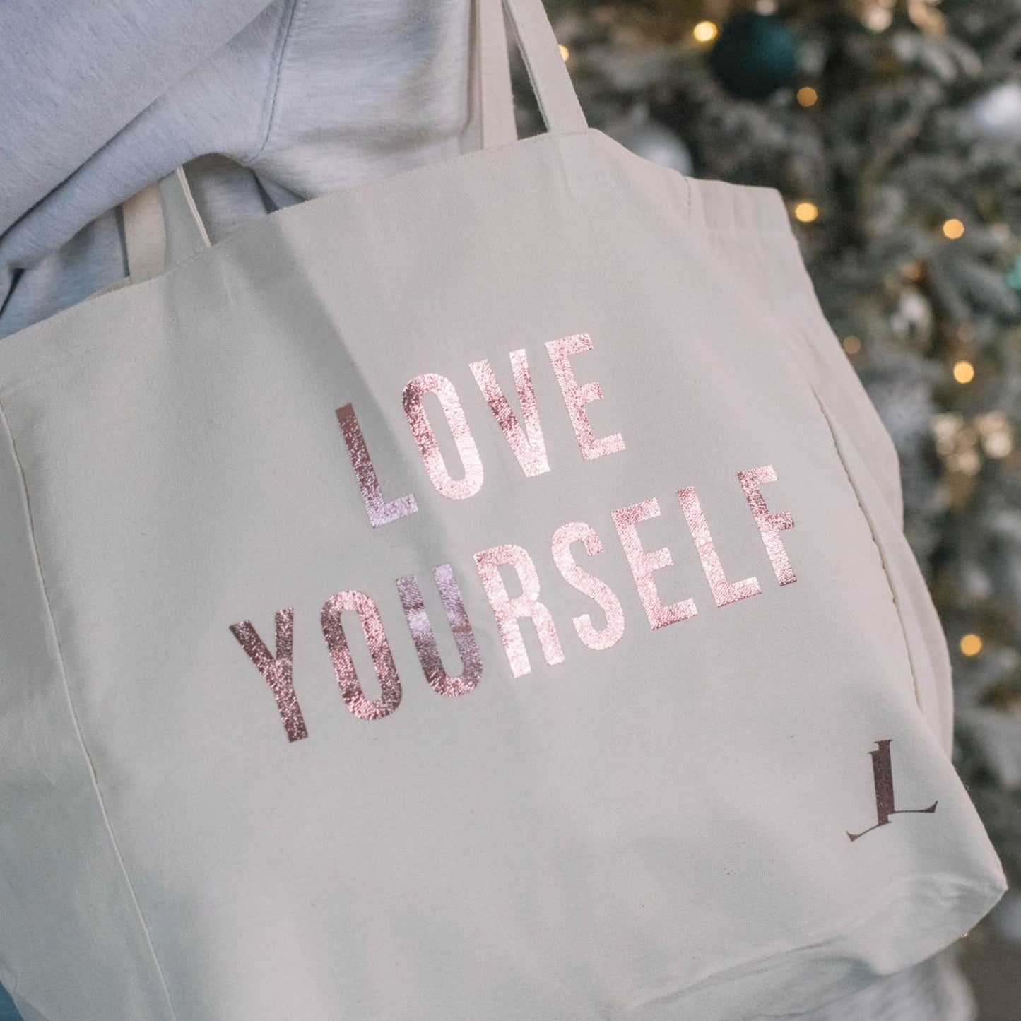 Laura Lane Love Yourself Tote Bag