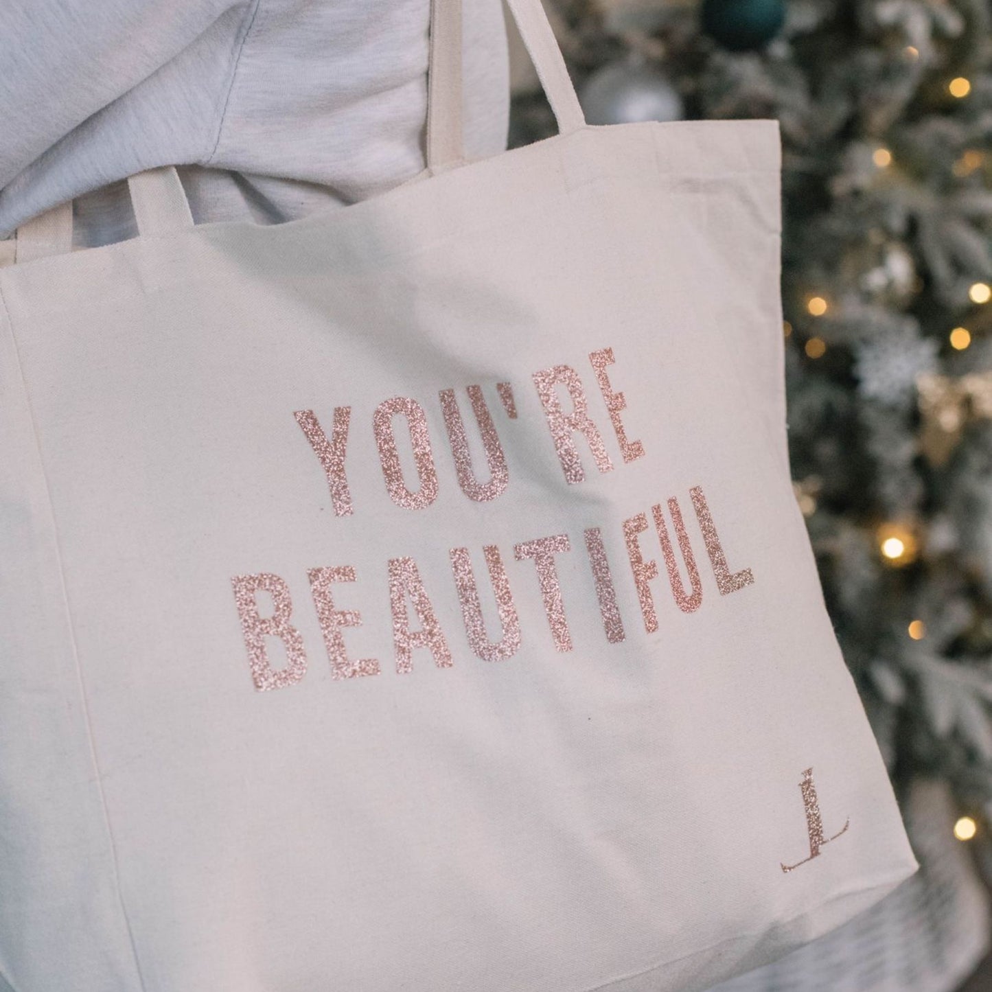 Laura Lane You're Beautiful Tote Bag